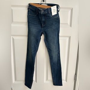 NWT A&F the jean legging size 27